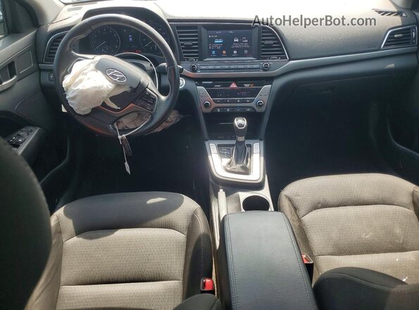 5NPD84LF7HH120734 2017 HYUNDAI ELANTRA White Вид панелі приладів