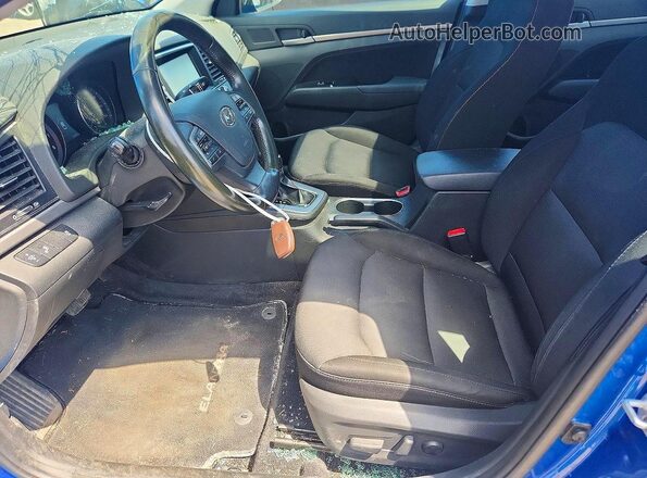 5NPD84LF7HH128655 2017 HYUNDAI ELANTRA Blue 