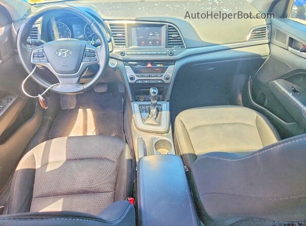 5NPD84LF7HH128655 2017 HYUNDAI ELANTRA Blue 