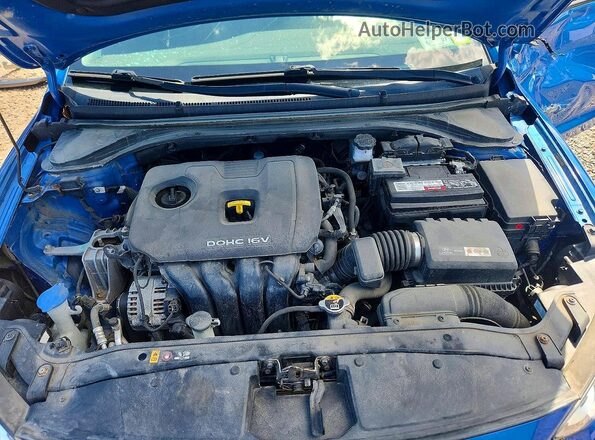 5NPD84LF7HH128655 2017 HYUNDAI ELANTRA Blue 