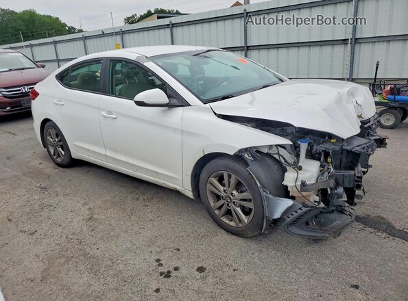5NPD84LF7HH131961 2017 HYUNDAI ELANTRA White Delantero derecho