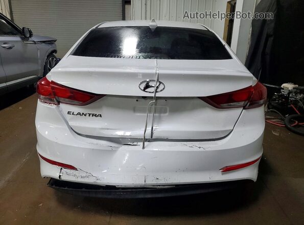 5NPD84LF7HH137954 2017 HYUNDAI ELANTRA White უკანა ხედი