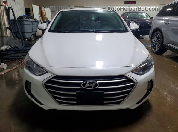 5NPD84LF7HH137954 2017 HYUNDAI ELANTRA White წინა ხედი