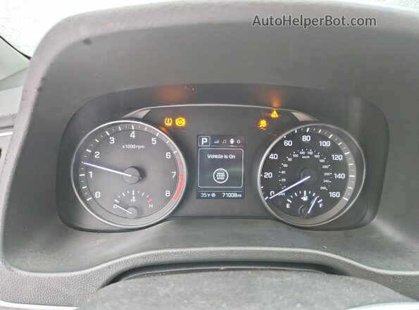 5NPD84LF7HH137954 2017 HYUNDAI ELANTRA White ხელსაწყოთა პანელის ხედი