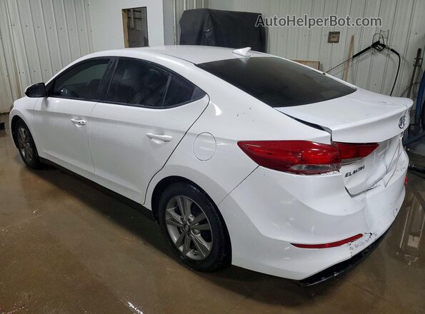 5NPD84LF7HH137954 2017 HYUNDAI ELANTRA White უკანა მარცხენა