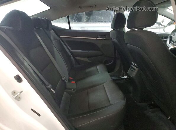 5NPD84LF7HH137954 2017 HYUNDAI ELANTRA White უკანა სავარძლების ხედი