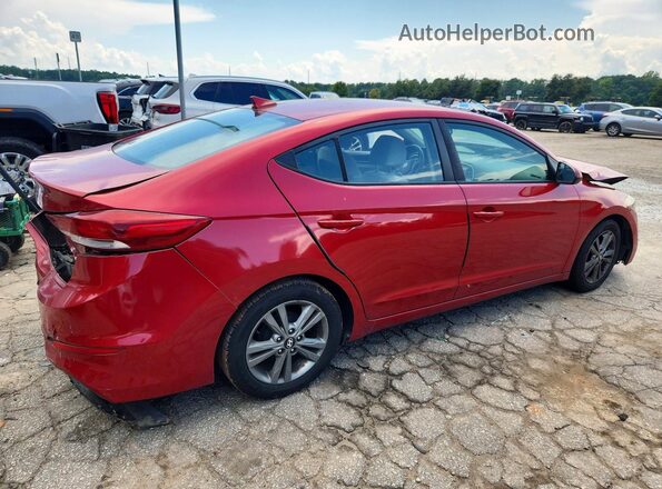 5NPD84LF7HH140868 2017 HYUNDAI ELANTRA Red უკანა მარჯვენა
