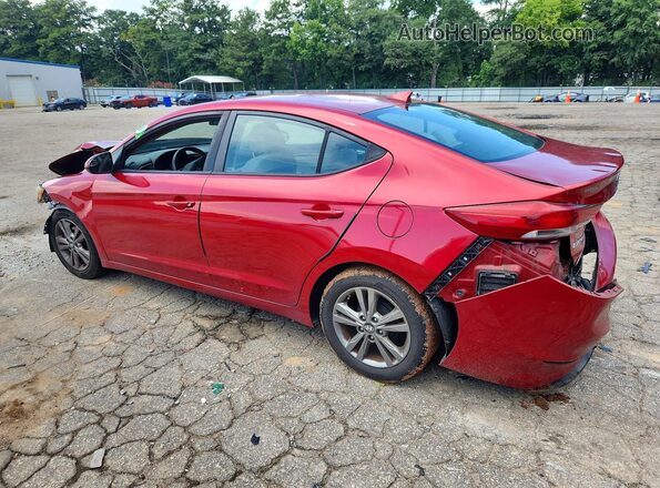 5NPD84LF7HH140868 2017 HYUNDAI ELANTRA Red უკანა მარცხენა