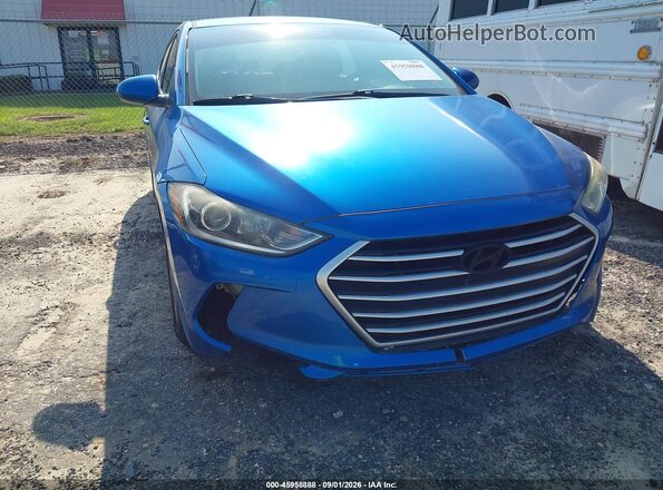 5NPD84LF7HH150302 2017 HYUNDAI ELANTRA Blue წინა ხედი