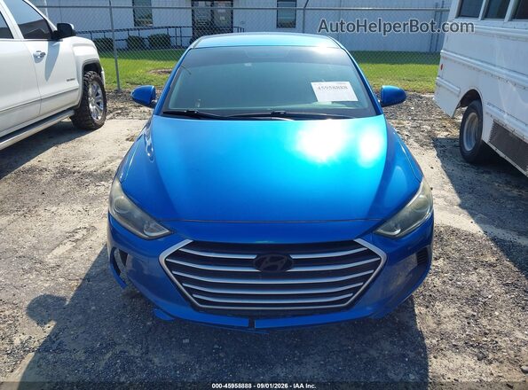 5NPD84LF7HH150302 2017 HYUNDAI ELANTRA Blue 