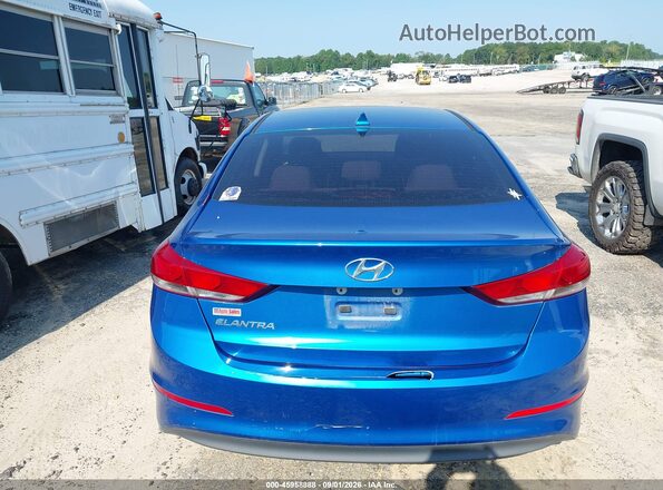 5NPD84LF7HH150302 2017 HYUNDAI ELANTRA Blue 