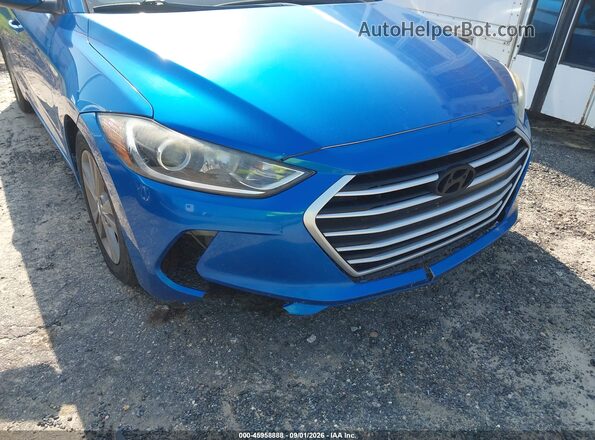 5NPD84LF7HH150302 2017 HYUNDAI ELANTRA Blue 
