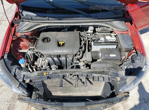 5NPD84LF7HH185941 2017 HYUNDAI ELANTRA Red Vista interior trasera
