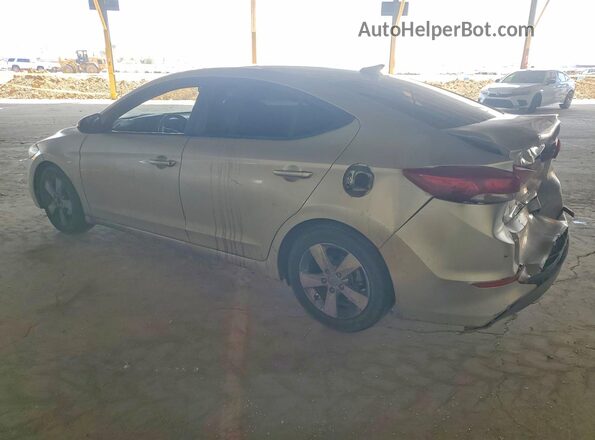 5NPD84LF7JH214134 2018 HYUNDAI ELANTRA Серебряный Задняя левая четверть