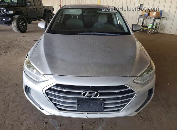 5NPD84LF7JH214134 2018 HYUNDAI ELANTRA Серебряный Вид спереди