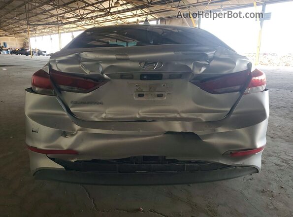 5NPD84LF7JH214134 2018 HYUNDAI ELANTRA Серебряный Вид сзади