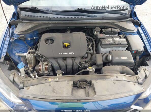 5NPD84LF7JH226204 2018 HYUNDAI ELANTRA Blue Vista trasera