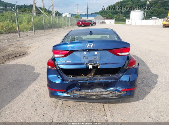 5NPD84LF7JH226204 2018 HYUNDAI ELANTRA Blue 