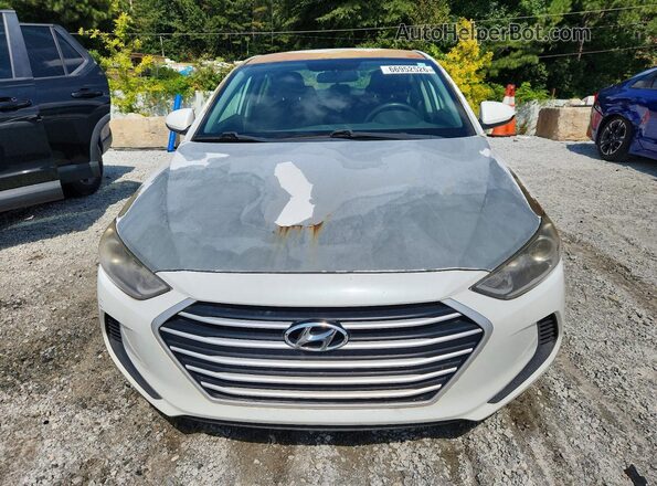 5NPD84LF7JH252463 2018 HYUNDAI ELANTRA White Vista frontal