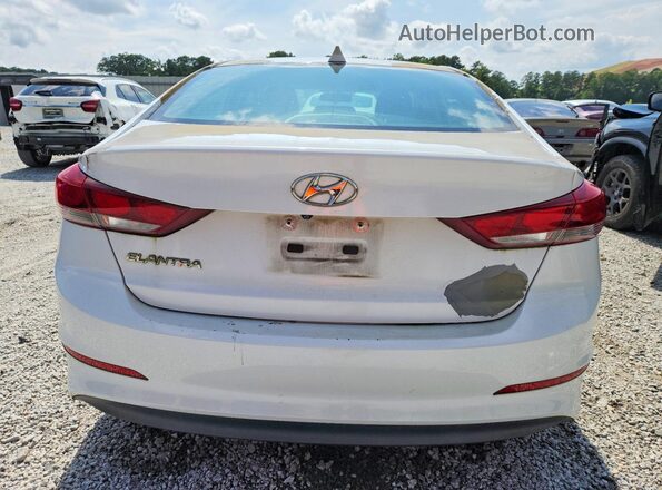 5NPD84LF7JH252463 2018 HYUNDAI ELANTRA White Vista trasera