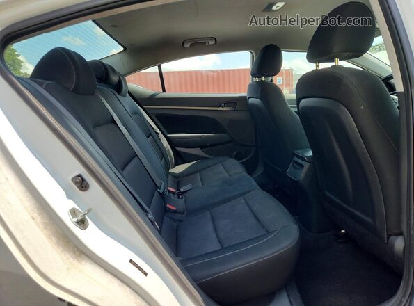 5NPD84LF7JH252463 2018 HYUNDAI ELANTRA White Vista de los asientos traseros