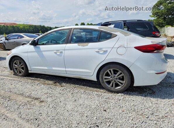 5NPD84LF7JH252463 2018 HYUNDAI ELANTRA White Trasero izquierdo