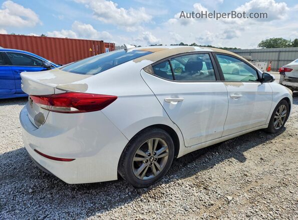 5NPD84LF7JH252463 2018 HYUNDAI ELANTRA White Trasero derecho