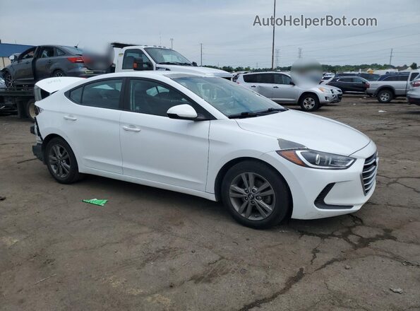 5NPD84LF7JH265732 2018 HYUNDAI ELANTRA White Delantero derecho