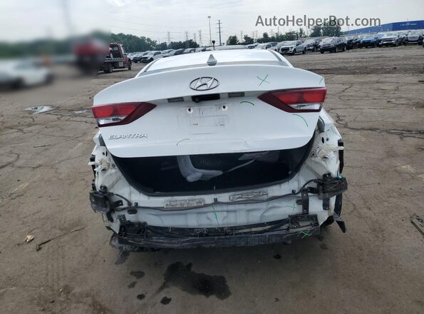 5NPD84LF7JH265732 2018 HYUNDAI ELANTRA White Vista trasera