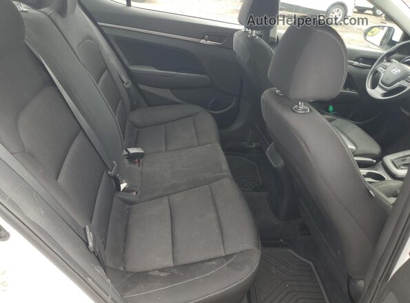 5NPD84LF7JH265732 2018 HYUNDAI ELANTRA White Vista de los asientos traseros