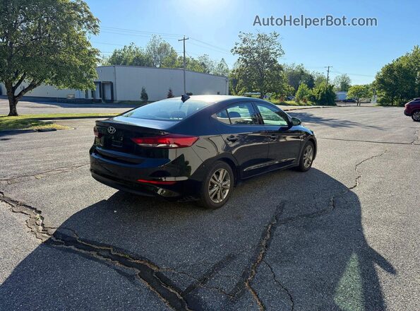 5NPD84LF7JH286306 2018 HYUNDAI ELANTRA Black Front right