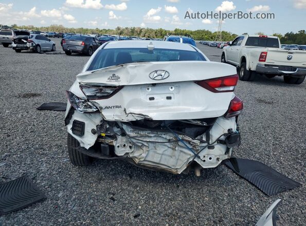 5NPD84LF7JH291165 2018 HYUNDAI ELANTRA White Հետևի տեսք