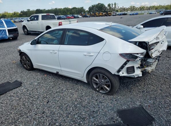 5NPD84LF7JH291165 2018 HYUNDAI ELANTRA White Հետևի ձախ