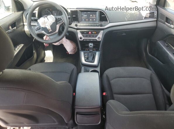 5NPD84LF7JH291165 2018 HYUNDAI ELANTRA White Առջևի վահանակի տեսք