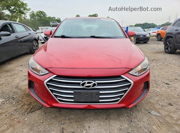 5NPD84LF7JH294034 2018 HYUNDAI ELANTRA Red Вид спереду