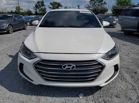 5NPD84LF7JH308563 2018 HYUNDAI ELANTRA White წინა ხედი