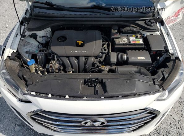 5NPD84LF7JH308563 2018 HYUNDAI ELANTRA White უკანა სალონის ხედი