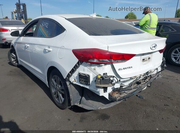 5NPD84LF7JH316226 2018 HYUNDAI ELANTRA Белый Задняя левая четверть