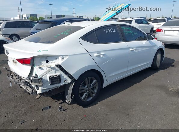 5NPD84LF7JH316226 2018 HYUNDAI ELANTRA Белый Панорамный вид салона 360°