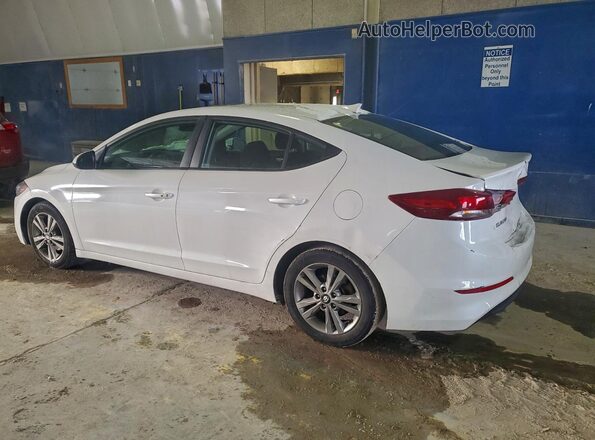 5NPD84LF7JH319160 2018 HYUNDAI ELANDRA White Հետևի ձախ