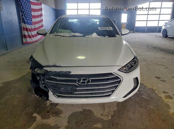 5NPD84LF7JH319160 2018 HYUNDAI ELANDRA White Դիմացի տեսք