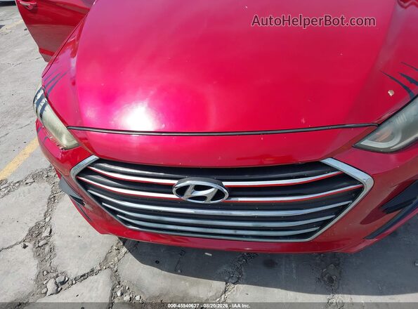 5NPD84LF7JH354121 2018 HYUNDAI ELANTRA Red Вид спереду