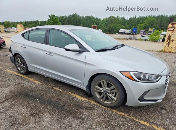 5NPD84LF7JH357259 2018 HYUNDAI ELANTRA Silver Delantero derecho