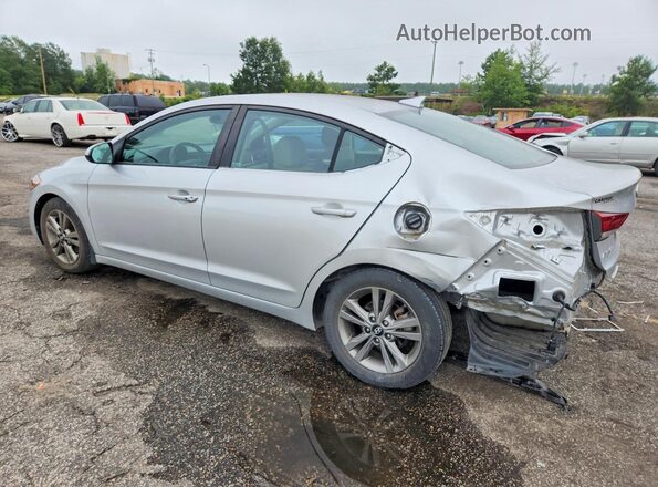 5NPD84LF7JH357259 2018 HYUNDAI ELANTRA Silver Trasero izquierdo