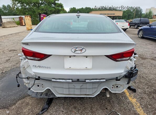 5NPD84LF7JH357259 2018 HYUNDAI ELANTRA Silver Vista trasera
