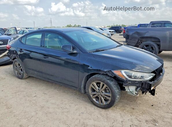 5NPD84LF7JH358038 2018 HYUNDAI ELANTRA Black Front right