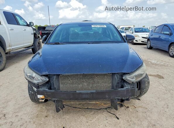 5NPD84LF7JH358038 2018 HYUNDAI ELANTRA Black Front view