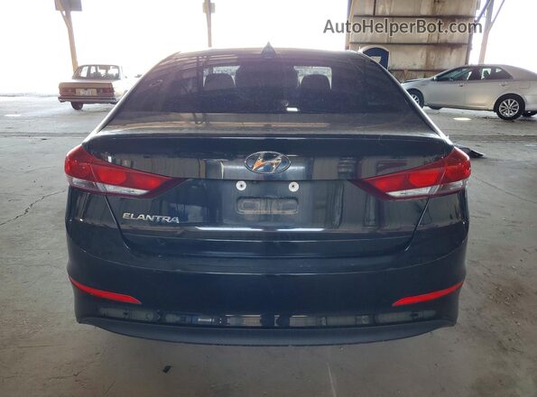 5NPD84LF7JH358542 2018 HYUNDAI ELANTRA Black Вид ззаду