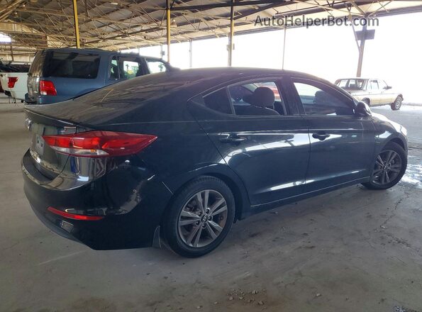 5NPD84LF7JH358542 2018 HYUNDAI ELANTRA Black Задня права чверть