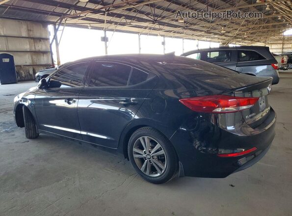 5NPD84LF7JH358542 2018 HYUNDAI ELANTRA Black Задня ліва чверть
